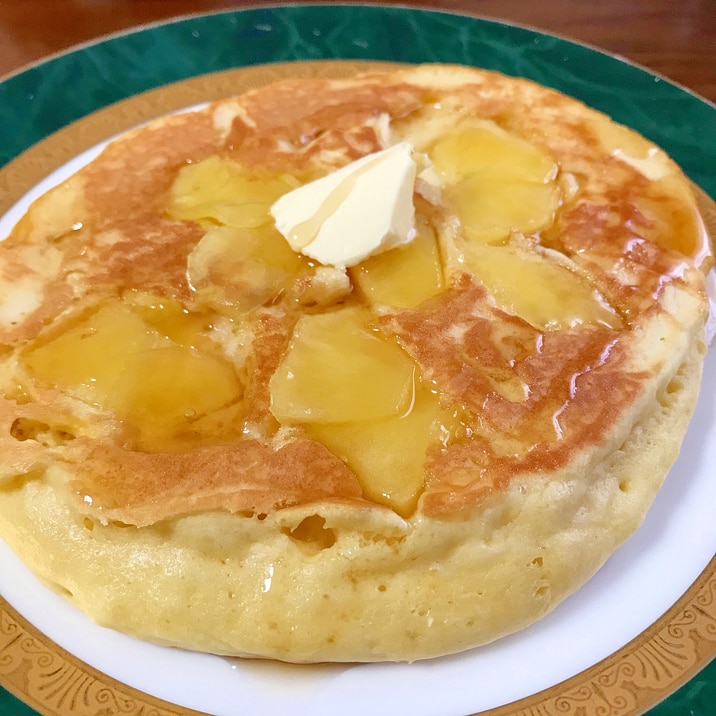 電子レンジで時短 りんごホットケーキ レシピ 作り方 By 水玉模様 楽天レシピ 電子レンジで時短 りんごホットケーキ レシピ 作り方 By 水玉模様 楽天レシピ